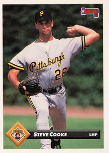 1993 Donruss #150 Steve Cooke VG Pittsburgh Pirates 