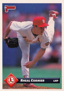 1993 Donruss #228 Rheal Cormier VG St. Louis Cardinals 