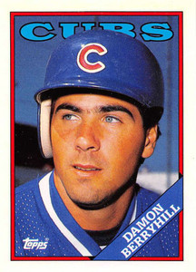 1988 Topps Traded #15T Damon Berryhill NM-MT RC Rookie Chicago Cubs 