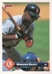 1993 Donruss #284 Bernard Gilkey VG St. Louis Cardinals 