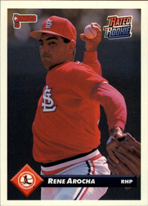 1993 Donruss #572 Rene Arocha VG RC Rookie St. Louis Cardinals 