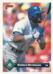 1993 Donruss #639 Harold Reynolds VG Seattle Mariners 