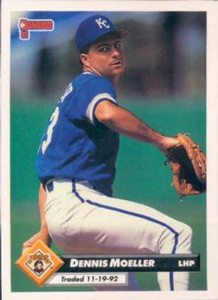 1993 Donruss #648 Dennis Moeller VG Pittsburgh Pirates 