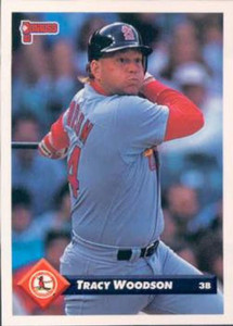 1993 Donruss #652 Tracy Woodson VG St. Louis Cardinals 