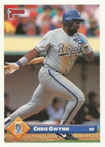 1993 Donruss #657 Chris Gwynn VG Kansas City Royals 