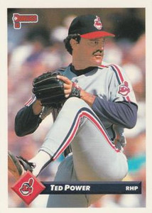 1993 Donruss #766 Ted Power VG Cleveland Indians 