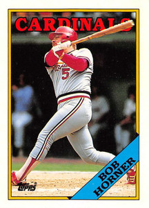 1988 Topps Traded #50T Bob Horner NM-MT St. Louis Cardinals 