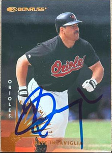 Pete Incaviglia Autographed 1997 Donruss Team Sets #45