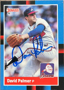 David Palmer Autographed 1988 Donruss #266