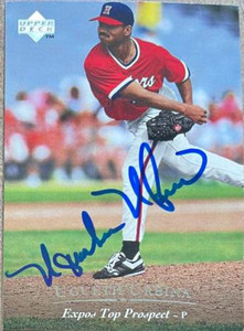 Ugueth Urbina Autographed 1995 Upper Deck Minor League #204