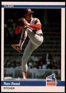 1984 Fleer Update #96 Ron Reed NM Chicago White Sox 