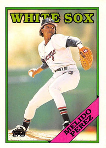 1988 Topps Traded #83T Melido Perez NM-MT RC Rookie Chicago White Sox 