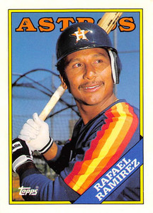 1988 Topps Traded #90T Rafael Ramirez NM-MT Houston Astros 
