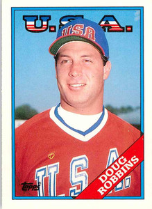 1988 Topps Traded #95T Doug Robbins OLY NM-MT RC Rookie USA 