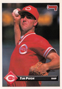 1993 Donruss #162 Tim Pugh VG RC Rookie Cincinnati Reds 