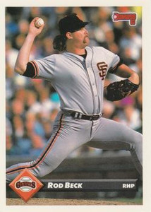 1993 Donruss #420 Rod Beck VG San Francisco Giants 
