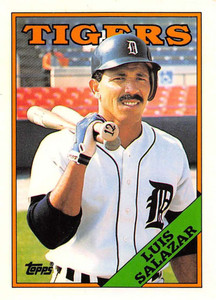 1988 Topps Traded #100T Luis Salazar NM-MT Detroit Tigers 
