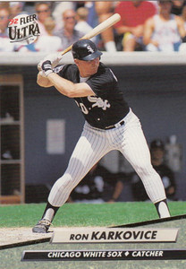 1992 Ultra #39 Ron Karkovice VG Chicago White Sox 