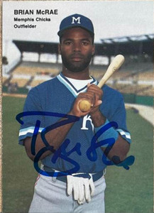 Brian McRae Autographed 1990 Best #276