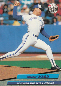 1992 Ultra #154 Duane Ward VG Toronto Blue Jays 