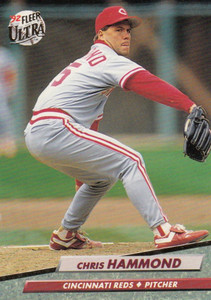 1992 Ultra #189 Chris Hammond VG Cincinnati Reds 