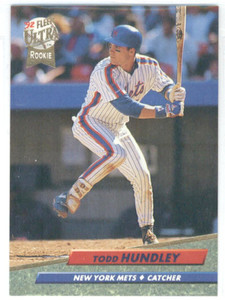 1992 Ultra #233 Todd Hundley VG New York Mets 