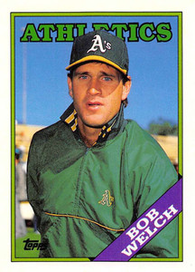 1988 Topps Traded #127T Bob Welch NM-MT Oakland Athletics 