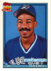 1991 Topps Traded #7T Derek Bell NM-MT Toronto Blue Jays 