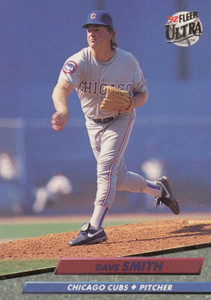1992 Ultra #475 Dave Smith VG Chicago Cubs 
