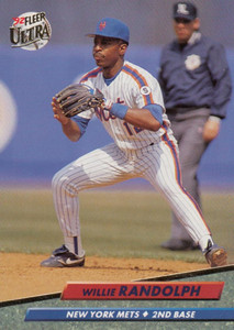 1992 Ultra #536 Willie Randolph VG New York Mets 