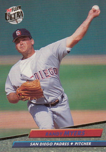 1992 Ultra #579 Randy Myers VG San Diego Padres 