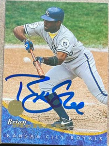 Brian McRae Autographed 1994 Leaf #306