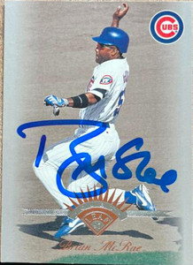 Brian McRae Autographed 1997 Leaf #2