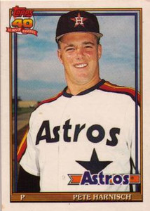 1992 Leaf Black Gold #77 Pete Harnisch NM-MT Houston Astros