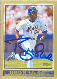Brian McRae Autographed 1998 Topps #386