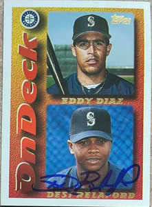 Desi Relaford Autographed 1995 Topps #642