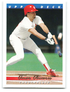 1993 Upper Deck #194 Omar Olivares VG St. Louis Cardinals 