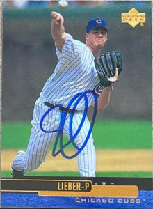 Jon Lieber Autographed 2000 Upper Deck #74