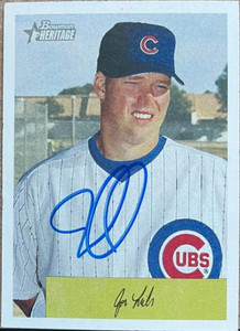 Jon Lieber Autographed 2002 Bowman Heritage #410