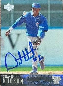 Orlando Hudson Autographed 2004 Upper Deck #51