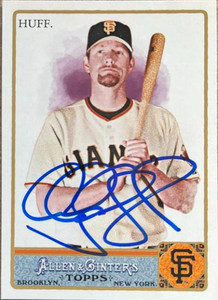 Aubrey Huff Autographed 2011 Topps Allen & Ginter Factory Set #23 LE/999 Aubrey Huff Autographed 2011 Topps Allen & Ginter Factory Set #23 LE/999