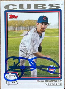 Ryan Dempster Autographed 2004 Topps #457