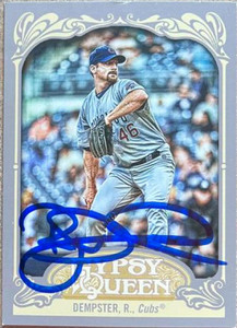 Ryan Dempster Autographed 2012 Topps Gypsy Queen #72