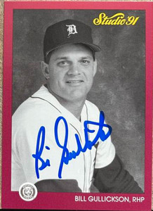 Bill Gullickson Autographed 1991 Studio #55