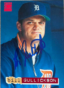 Bill Gullickson Autographed 1994 Stadium Club #370