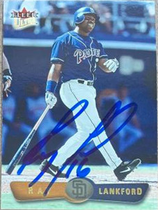 Ray Lankford Autographed 2002 Fleer Ultra #23
