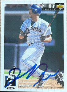 Derek Bell Autographed 1994 Collector's Choice #490