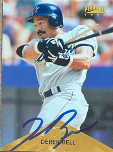 Derek Bell Autographed 1996 Pinnacle #244