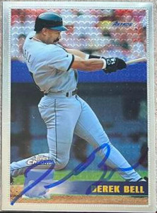 Derek Bell Autographed 1996 Topps Chrome #45