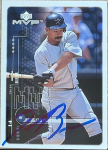 Derek Bell Autographed 1999 Upper Deck MVP #95